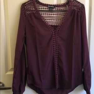Maroon blouse